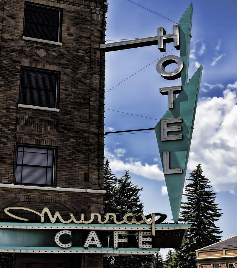 Murray Hotel and Cafe Montana Photograph by Cathy Anderson