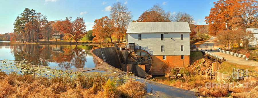 Murrays Grist Mill Panorama Photograph by Adam Jewell - Fine Art America