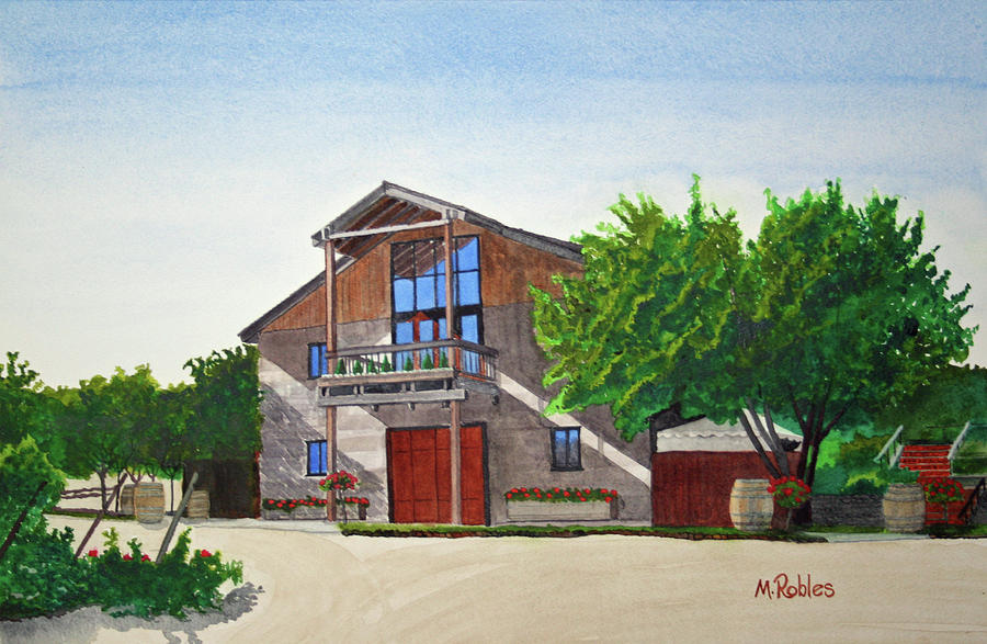 Murrietas Well Winery Painting by Mike Robles