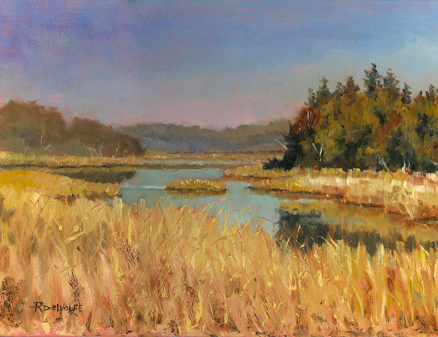 Murvale Creek Painting by Richard De Wolfe