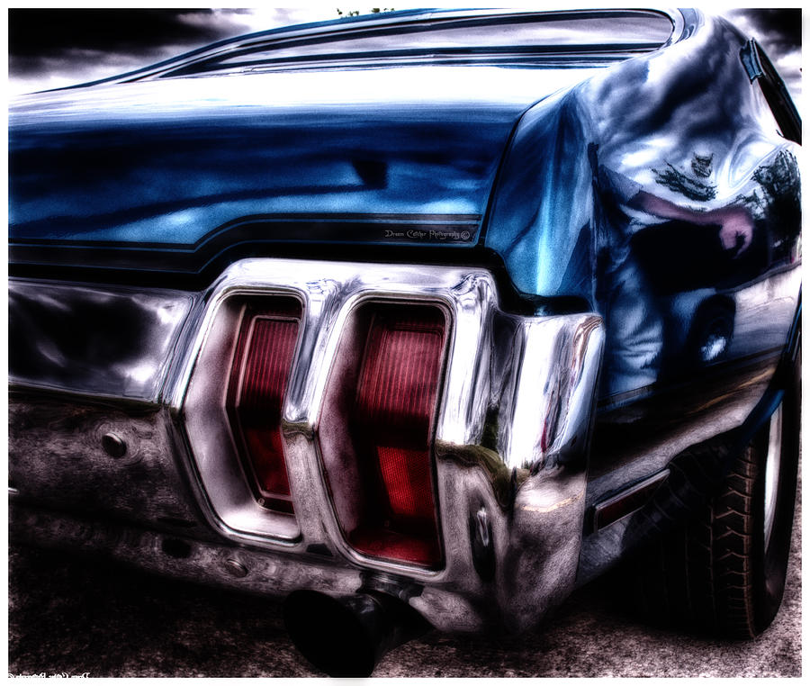 Tail Lights Photograph - Muscle Car by Vincent Dwyer