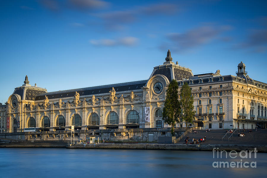 Paris Photograph - Musee dOrsay Evening by Brian Jannsen