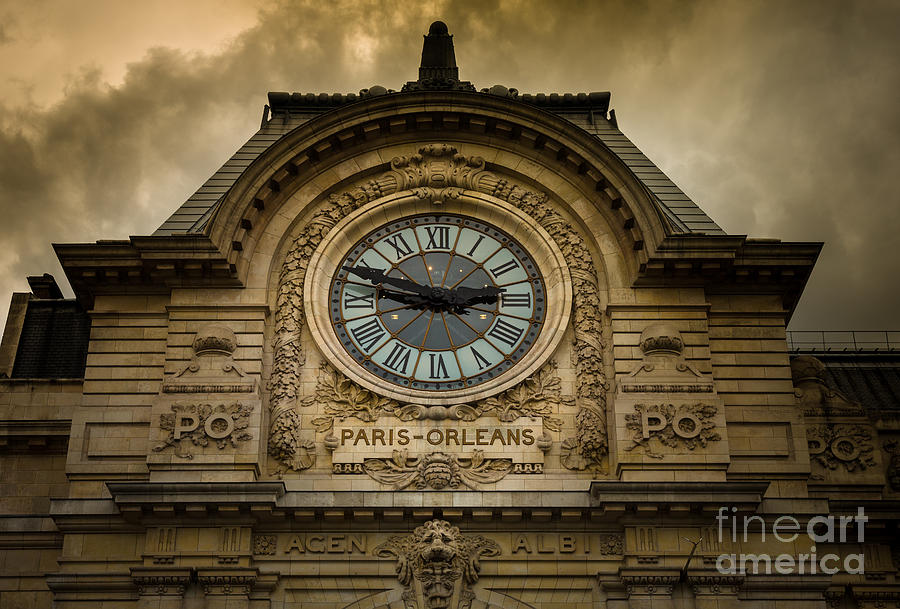 Paris Photograph - Musee Orsay by Inge Johnsson