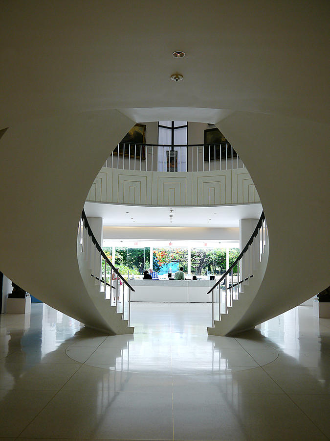 Museo de Arte de Ponce - Stairs I Photograph by Richard Reeve