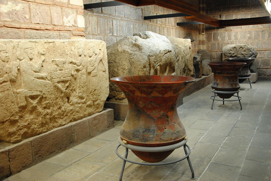 Museum of Anatolian Civilization - Amphora Photograph by Jacqueline M Lewis