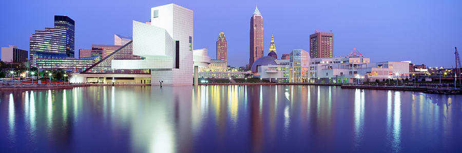 Museum, Rock And Roll Hall Of Fame Photograph by Panoramic Images