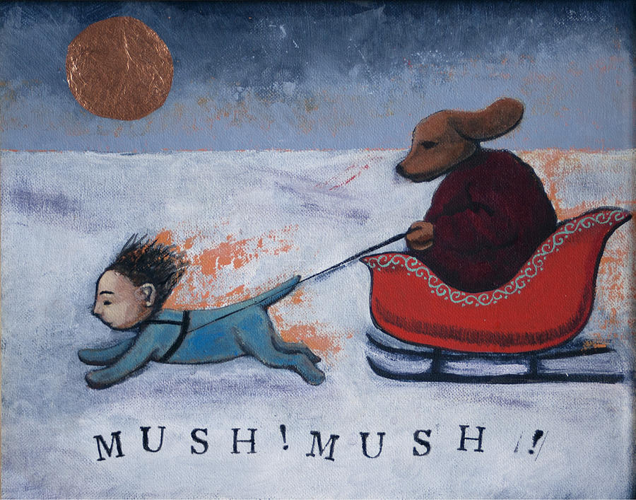 Mush Mush Painting by Pauline Lim