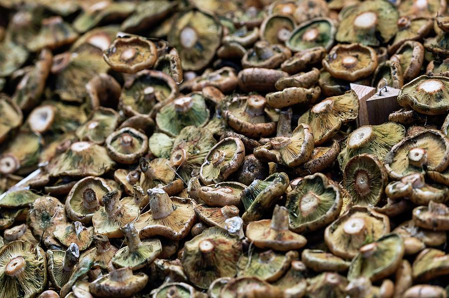 Mushrooms At A Market Photograph by Science Photo Library Mushrooms At A Market Photograph by Science Photo Library