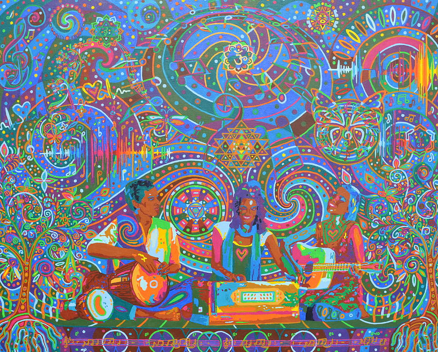 Music - 2014 Painting by Karmym Music - 2014 Painting by Karmym