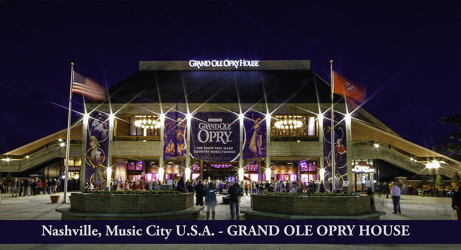 Music City Grand Ole Opry Photograph by Robert Hebert