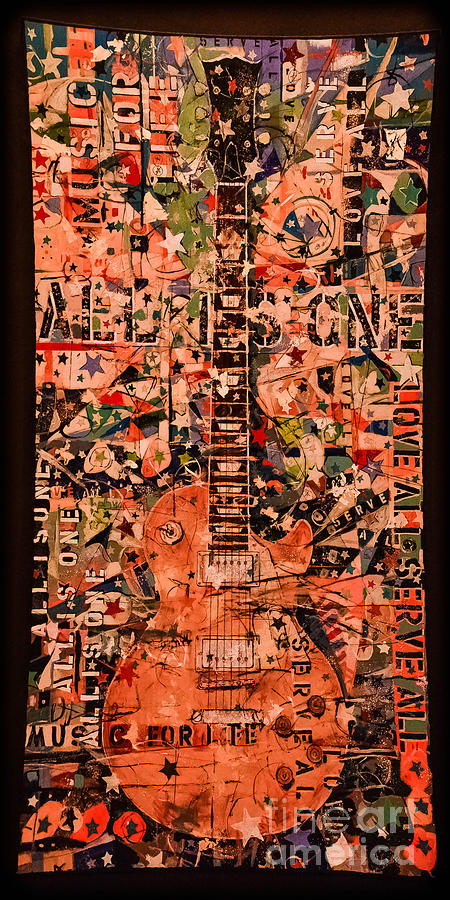Music For Life All Is One Guitar   Photograph by Gary Keesler