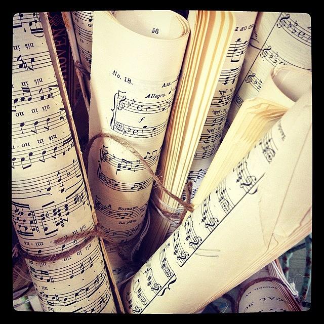 Georgia Photograph - Music For Sale #mozart #antiques by Mary Anne Payne
