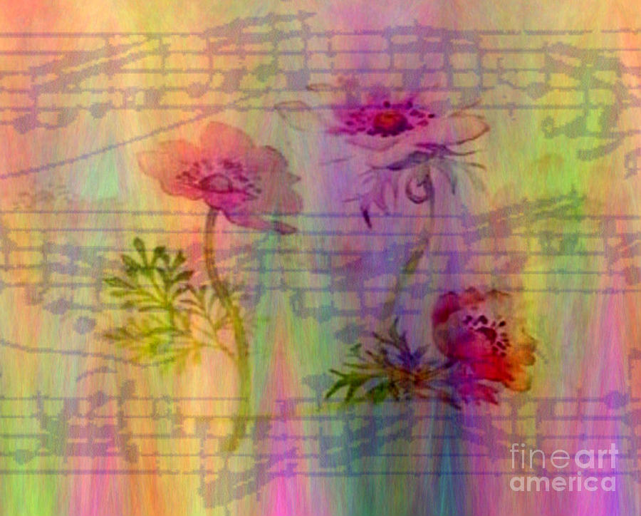Flower Photograph - Music In The Air by Judy Palkimas