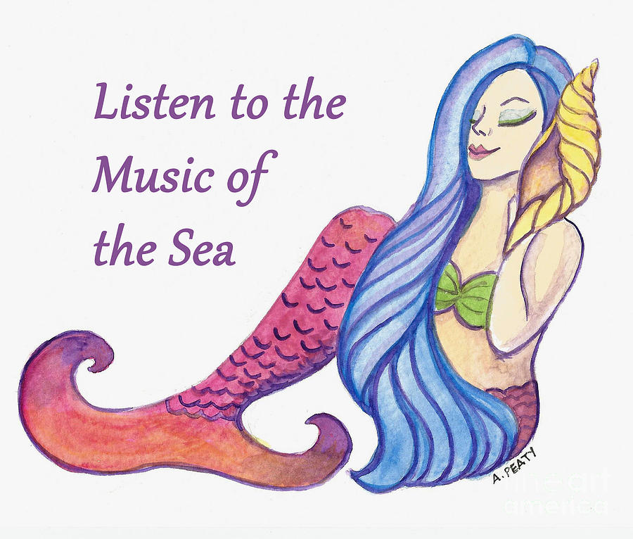Music of the Sea Painting by Audrey Peaty