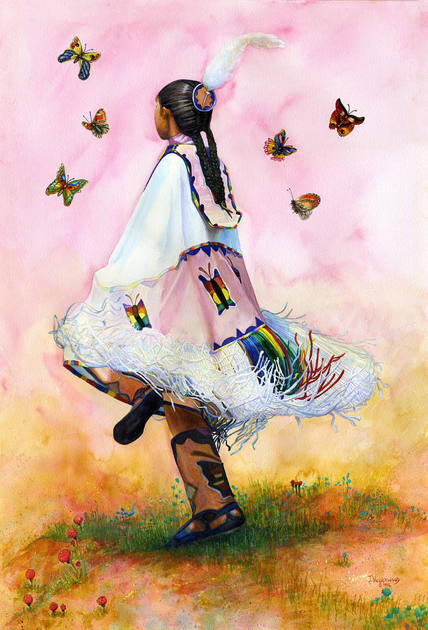 Music of the Wind Painting by Jacquelin L Vanderwood Westerman