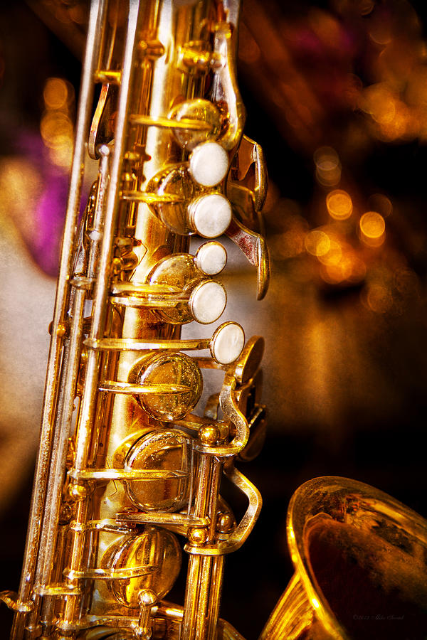 Music - Sax - Sweet jazz  Photograph by Mike Savad