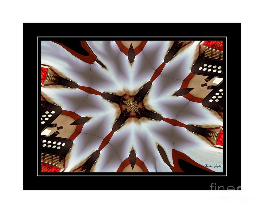 Music Takes Me Back - Musical Kaleidoscope Photograph by Barbara A Griffin