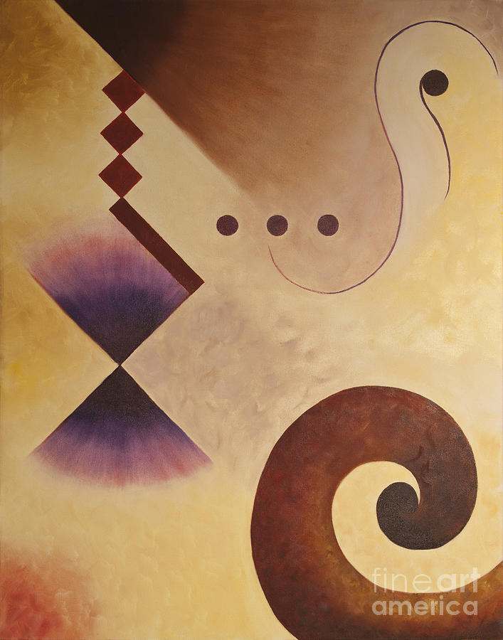 Musical Journey I Painting by Teri Atkins Brown