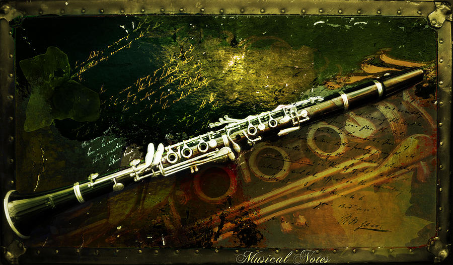 Music Photograph - Musical Notes by John Anderson
