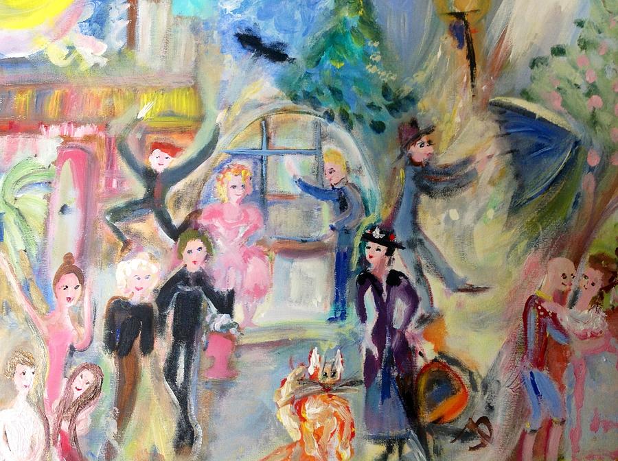 Musical Paradise Painting by Judith Desrosiers