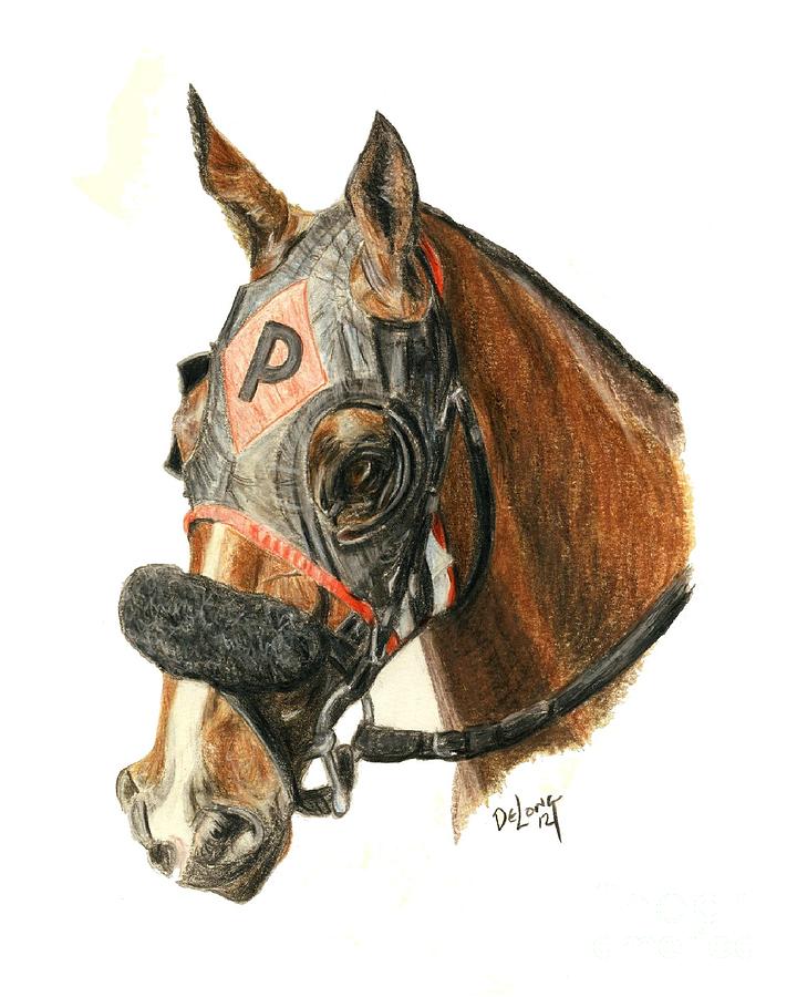 Musical Romance blinkers Painting by Pat DeLong