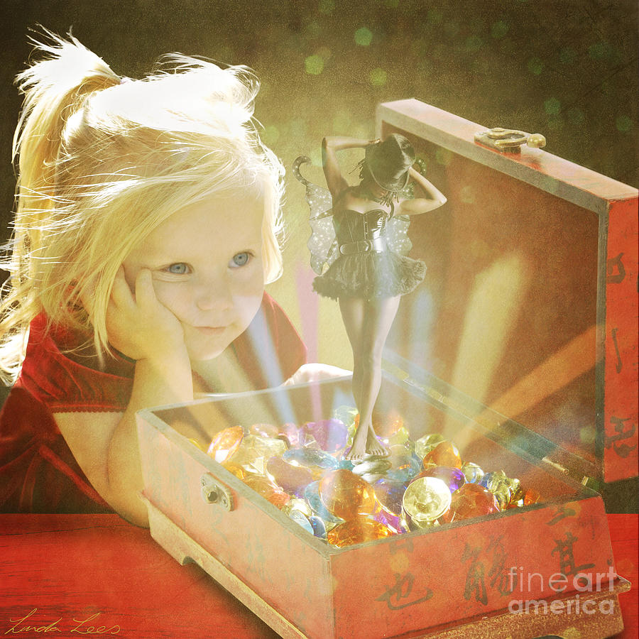 Musicbox Magic Digital Art by Linda Lees