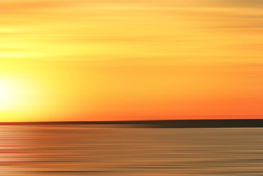Sunset Photograph - Muskegon setting sun by Michael Peychich