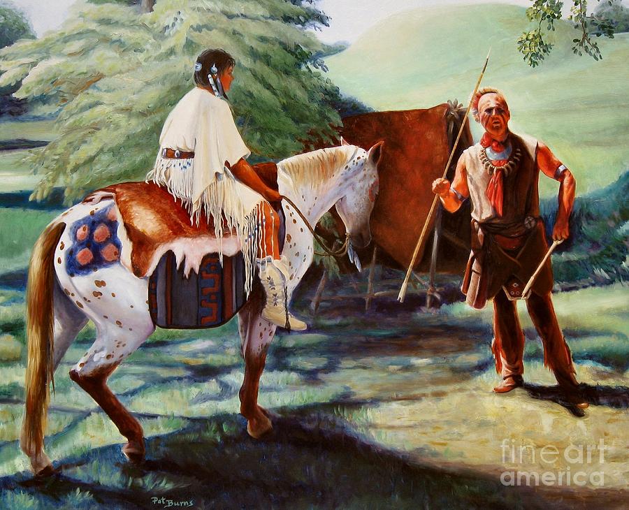 Muskogee Traditions Painting by Pat Burns