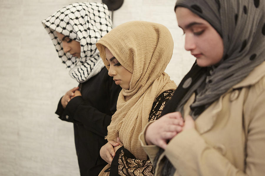 #MuslimGirls Ramadan - Group Prayer Photograph by Muslim Girl