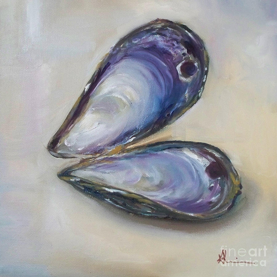 Mussels No. 2 Painting By Kristine Kainer 