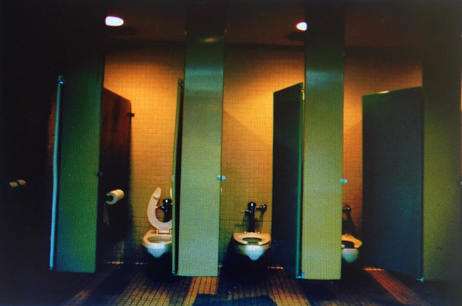 Must be the Mens Room Photograph by John Schneider