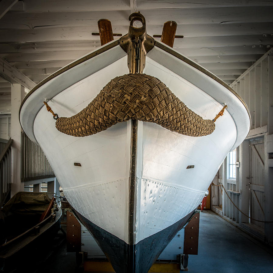 Transportation Photograph - Mustache Boat by Paul Freidlund