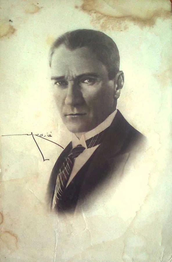 Mustafa Kemal ATATURK Photograph By Fethi Canbaz