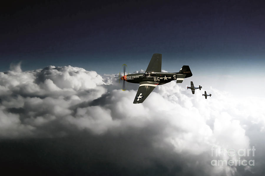Mustang Ace Digital Art by Airpower Art