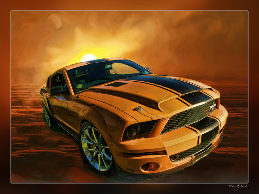 Mustang Cobra Photograph by Blake Richards - Fine Art America