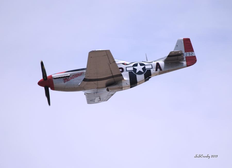 Mustang P-51 Aircraft Photograph by Susan Stevens Crosby