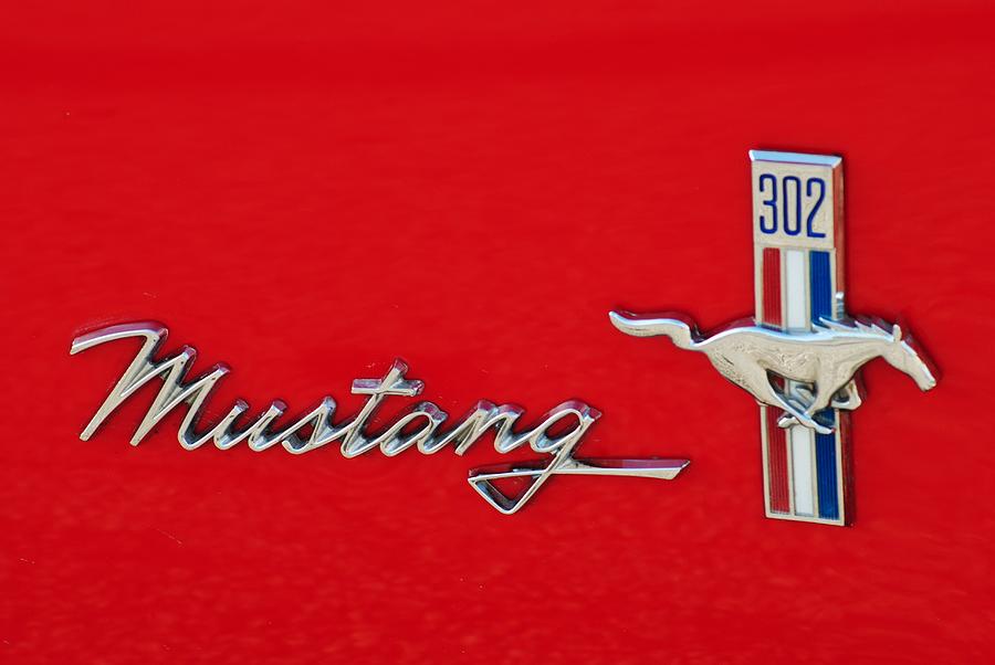 Mustang three o two Photograph by Frozen in Time Fine Art Photography