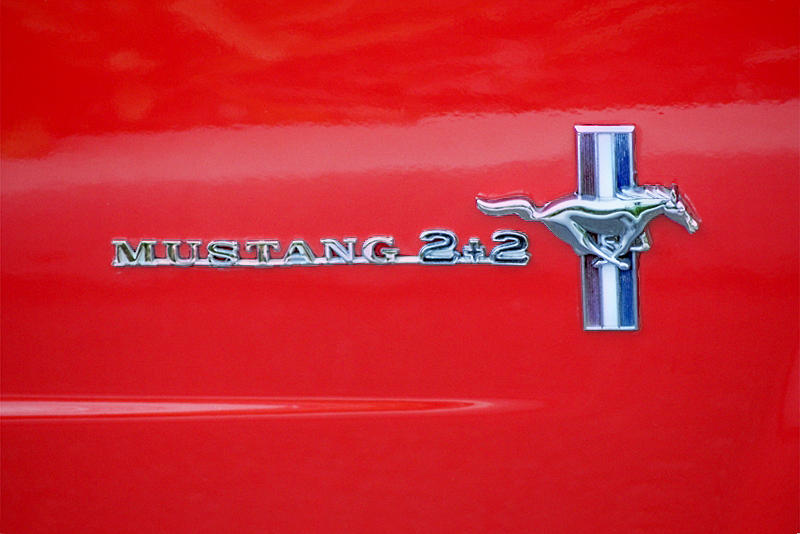 Mustang Two Plus Two Photograph by Photographic Art by Russel Ray Photos