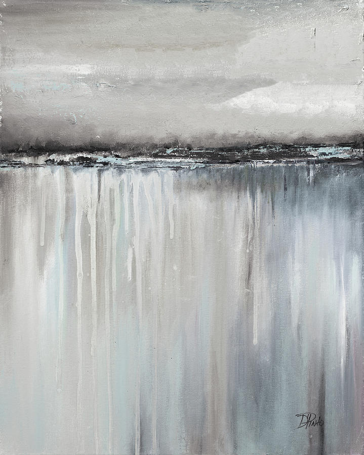 Abstract Painting - Muted Paysage I by Patricia Pinto