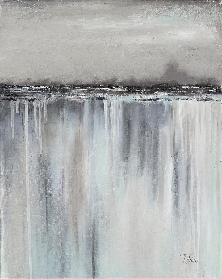 Abstract Painting - Muted Paysage II by Patricia Pinto