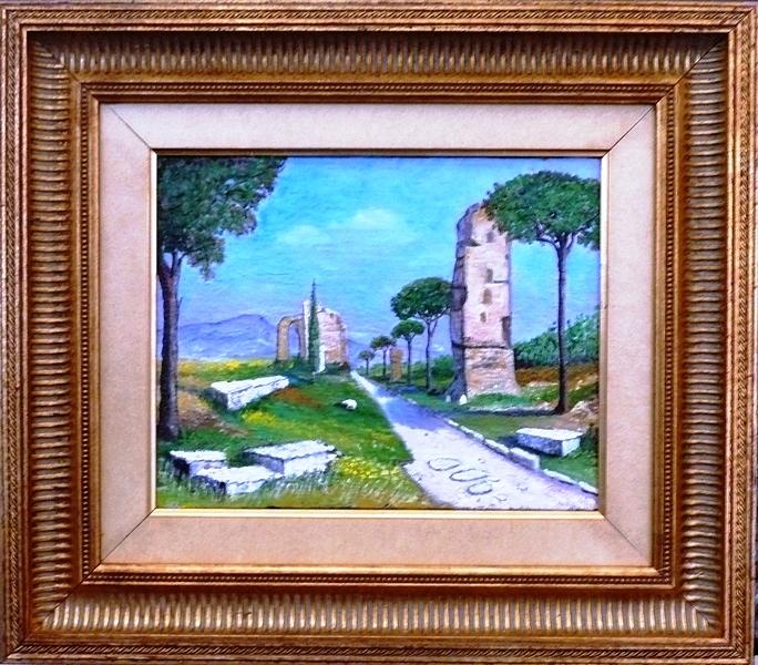 Landscape Painting - My Appia Antica by Sandro Sabatini