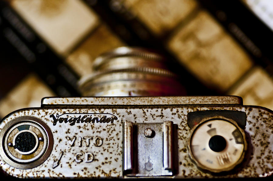 Voigtlander vintage camera  close up - My best one is the next one Photograph by Pedro Cardona Llambias
