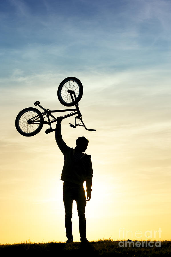 Bicycle Photograph - BMX Biking by Tim Gainey