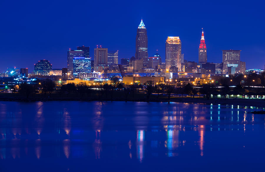 My Blue Cleveland Photograph by Clint Buhler