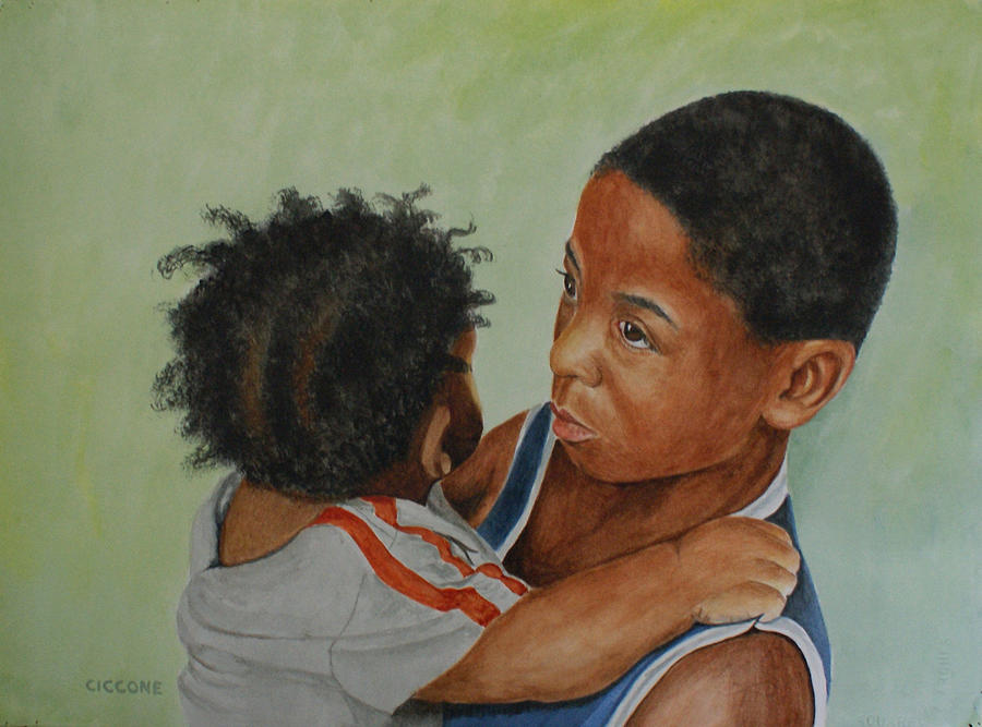 My Brothers Keeper Painting by Jill Ciccone Pike