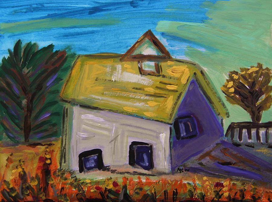 My Bucks County Barn  Painting by Mary Carol Williams