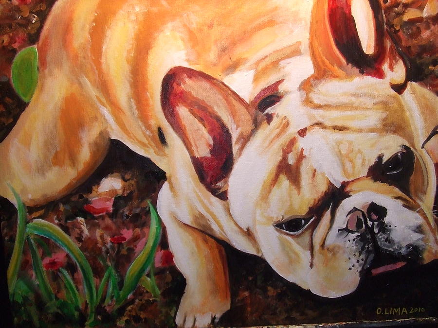 Portrait Painting - My Buddy by Lorinda Fore