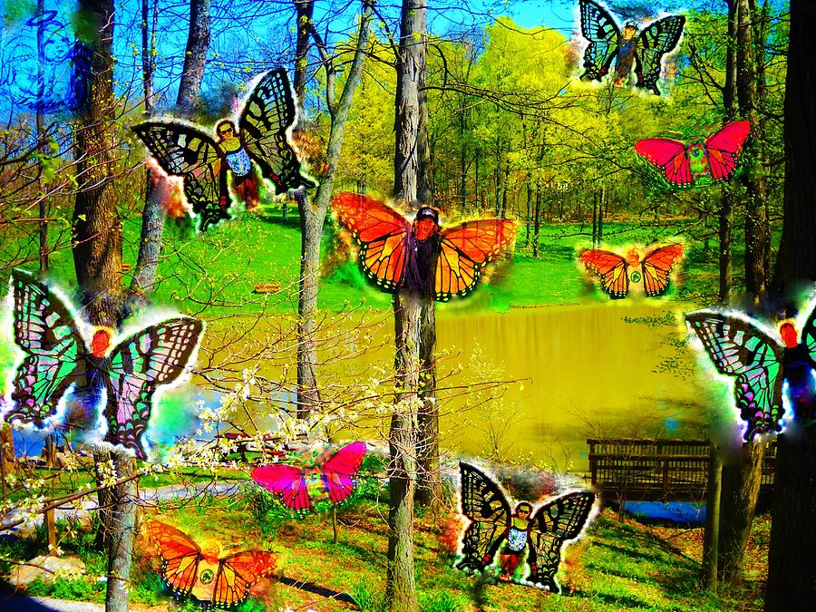 Butterfly Photograph - My Butterflies by Jenn Beck