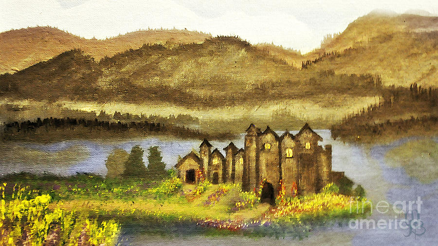 My Castle Painting by Mindy Bench