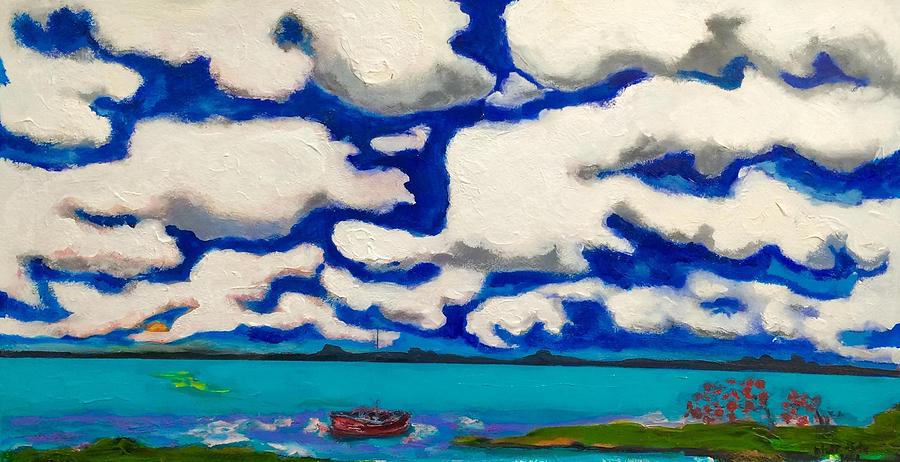 My Cloud II Painting by Dilip Sheth